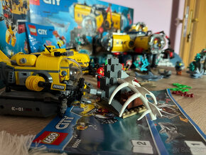 LEGO City Deep Sea Explorers 60265 + 60264 + 60263 + 60092 - 3