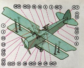 Vystrihovačky lietadiel AERO A-11 a AERO A-42 - 3