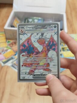 Pokémon karty V, V Max, ex, GX , holo , staré karty - 3