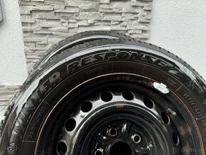 Toyota 5x114,3 r15 plech + 195/65 r15 zimne dunlop - 3