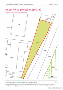 Pozemok na prenájom 610 až 2300 m2 ul. Strojnícka , Prešov - 3