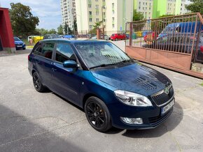 Škoda Fabia 2 kombi 1.6 TDI 2012 modrá metalíza 254tis. km - 3