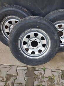 Original disky NISSAN 6x139,7 R16 + PNEU 205 R16 - 3