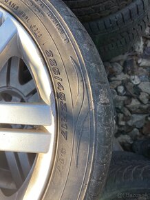 Kolesa 5x112 r17 ,pneu 225/45 r17 letné - 3