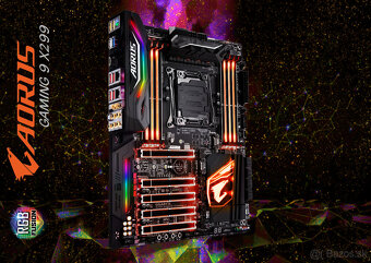 GIGABYTE X299 AORUS Gaming 9/CPU i9 7900X/Aorus Liquid Cool - 3