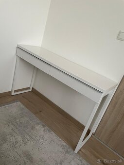 Pracovný stôl - biela Ikea BESTA BURS - 3