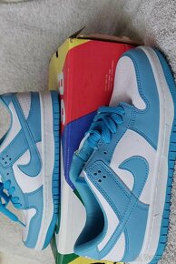 Nike SB DUNK low, Kráľovská Zelená ,Modrá - 3