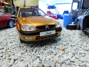 model auta Citroen Saxo VTS Orange Otto mobile 1:18 - 3