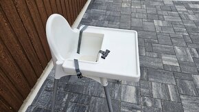 Stolicka na krmenie - Ikea Antilop Feeding Chair + Tray

 - 3