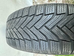 Plechové disky +Zimne pneu Michelin 205/55 R16 5x112 - 3