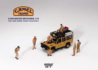 1:64 figúrky Camel Trophy - 3