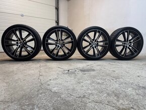 Orig alu Seat R19 5x112 + letné pneu 235/35 R19 - 3