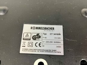 Predám - prenosná indukčná varná doska Rommelsbacher - 3
