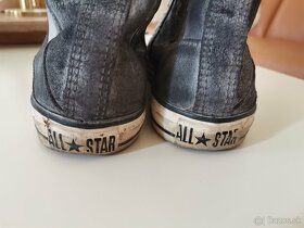 Converse kožené sivé tenisky, veľkosť 5,5 - 3