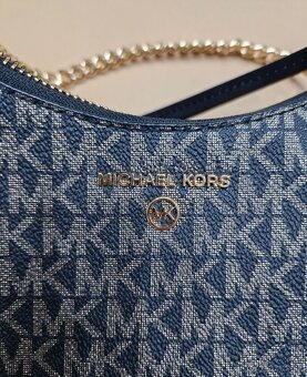 Michael Kors cierno zlata Jet set a zlata vybijana kabelka - 3