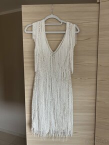 Šaty Nadine Merabi Sadie white dress S/M - 3