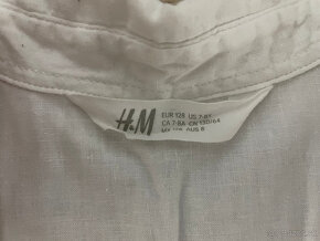 Košeľa H&M ľan a bavlna - 3