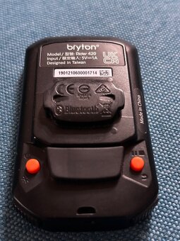 GPS cyklopočítač Bryton Rider 420 - 3