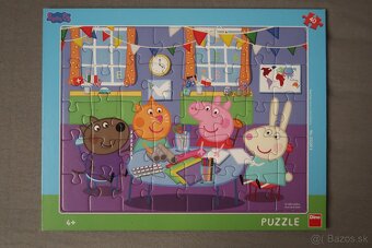 Puzzle doskové PAW PATROL 37 + PRASIATKO PEPPA 40 - 3