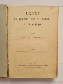 Dejiny uhorského boja za slobodu 1848 - 49 - 3