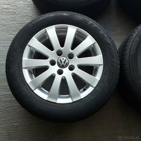 16"Elektróny originál Volkswagen Sharan Passat 5x112 letné - 3