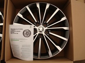 18" sada alu ŠKODA,VW,SEAT originál TRINITY. - 3