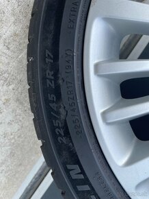 SADA DISKOV OPEL R17 + LETNÉ PNEU 225/45 R17 - 3