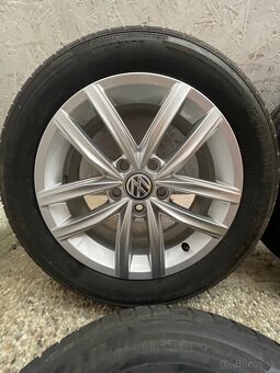 DUNLOP 205/55R16 + 5x112 VW original - 3