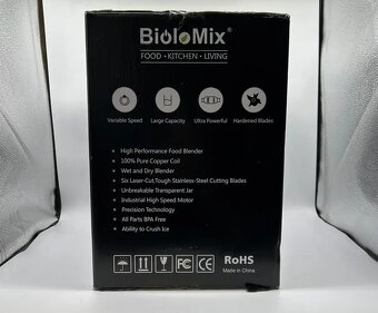 Profesionálny stolný mixér BioloMix/2200 W - 3