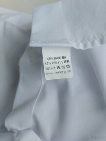 Predám bielu značkovú košeľu Venergi - 3