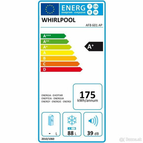 Predám mrazničku Whirlpool AFB 601 AP - 3