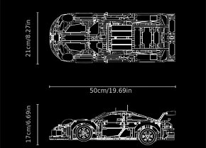 Technická stavebnica porsche - 3