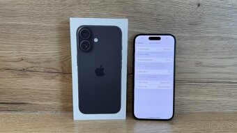 APPLE IPHONE 16 256 GB BLACK ČIERNY - 3