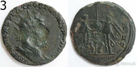 rímske mince panovníka Postumus - 3