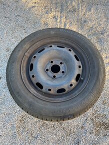 Plechové disky + pneumatiky 185/60 R 14 - 3