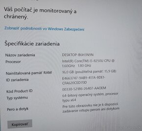 Dell Latitude 5490 14" / i5-8250U /16GB DDR4/SSD/FHD/ - 3