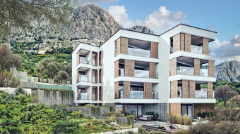 2izb, Podgora, 55m2, luxusný komplex, parking, terasa, 250m - 3