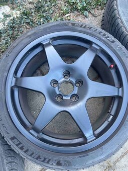 Saab Hirsch performance disky + Michelin alpin 5 225/40 R18 - 3