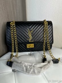 yves saint laurent kabelka čierna - 3