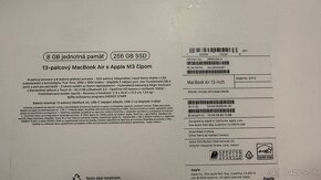 MacBook Air M3 2024 8/256GB - 3