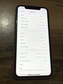 Predám Apple iPhone XR 64GB Silver Bežné známky opotrebovani - 3