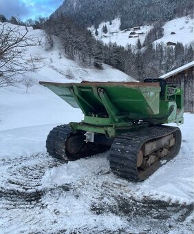 Pasový dumper trojstrany vyklapac - 3