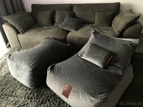 sedaci vak Wegett Lounge set Luxury gray - 3