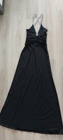 Čierne elegantné šaty - 3
