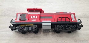 LEGO VLAK 3677, Red Cargo Train - 3