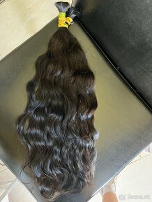 Krásne panenské vlasy 50-53cm 118g - 3