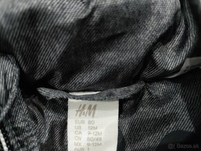 Detská zimná bunda značky H&M veľ. 80 - 3