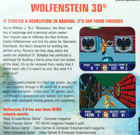 PREDÁM WOLFENSTEIN 3D 2001 - 3