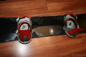 snowboard salomon 163 cm s viazaním , topanky - 3