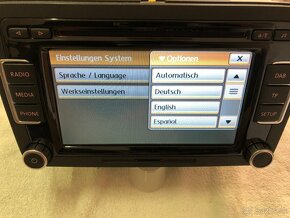 original vw autoradio DAB rcd510 rcd 510 sharan polo - 3